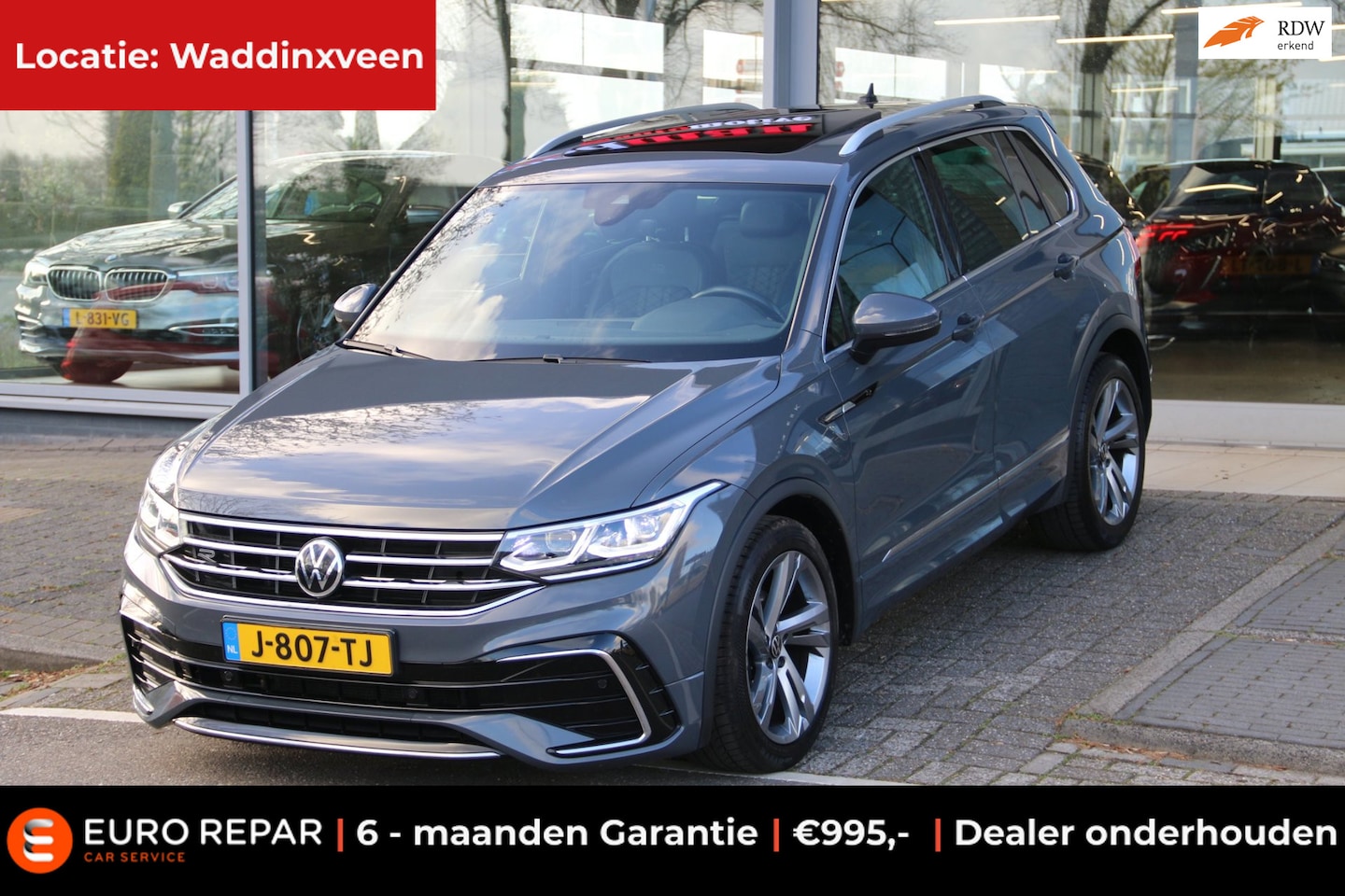 Volkswagen Tiguan - 1.5 TSI R-Line Business+ PANO-DAK NL-AUTO NAP! - AutoWereld.nl