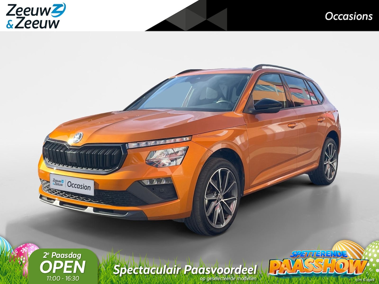 Skoda Kamiq - 1.5 TSI Sport Business 150PK AUTOMAAT |Stoelverwarming| Climate control| Cruise Control| P - AutoWereld.nl