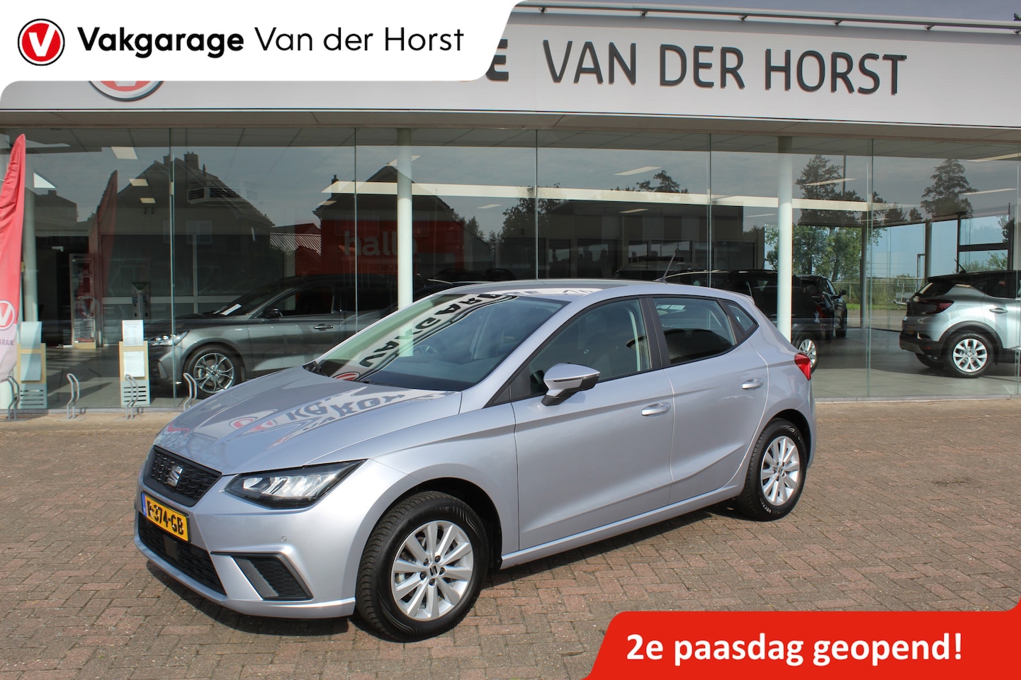 SEAT Ibiza - 1.0-96pk TSI Style. NIEUWSTE MODEL. Volautm. airco, camera, elektr ramen v+a, LED verlicht - AutoWereld.nl