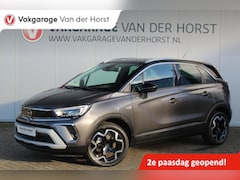 Opel Crossland - 1.2-Turbo 110 pk Ultimate Mooie en luxe hoogzitter met weinig km's Volautm. airco dual, cr