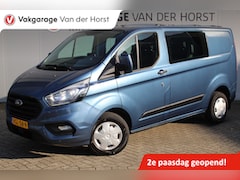 Ford Transit Custom - 300 2.0-130pk TDCI L1H1 Trend Dubb. cabine. Trekgewicht 2.500kg Airco, stoel- spiegelverwa