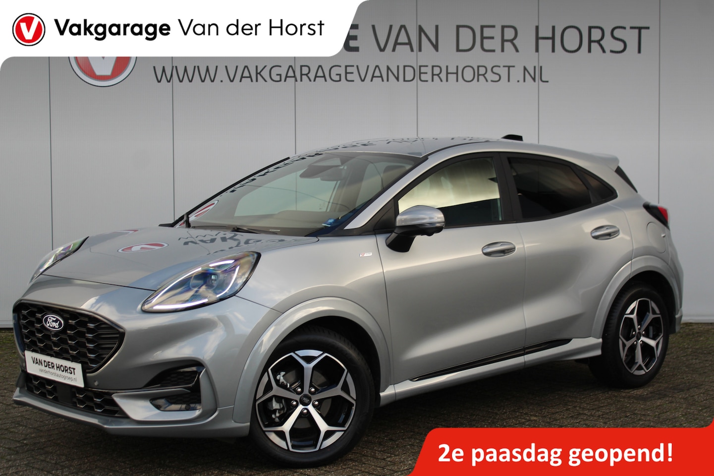 Ford Puma - 1.0-155pk EcoBoost Mild Hybrid ST-Line X AUTOMAAT ! Nieuw model ! Fabrieksgarantie t/m 16- - AutoWereld.nl