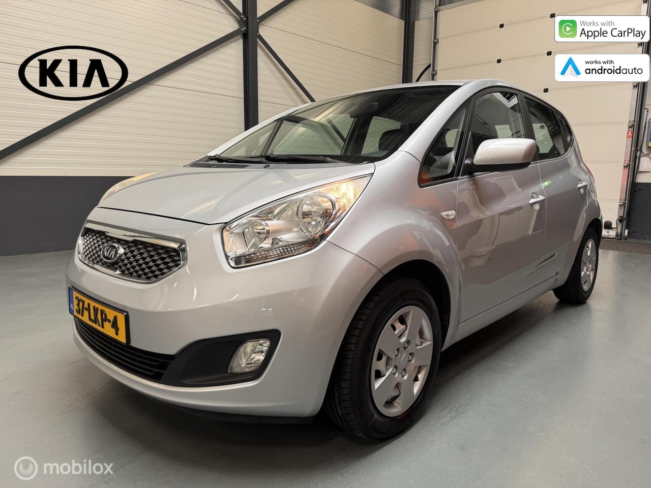 Kia Venga - 1.4 CVVT X-tra Airco|Cruise|CarPlay|Trekhaak - AutoWereld.nl
