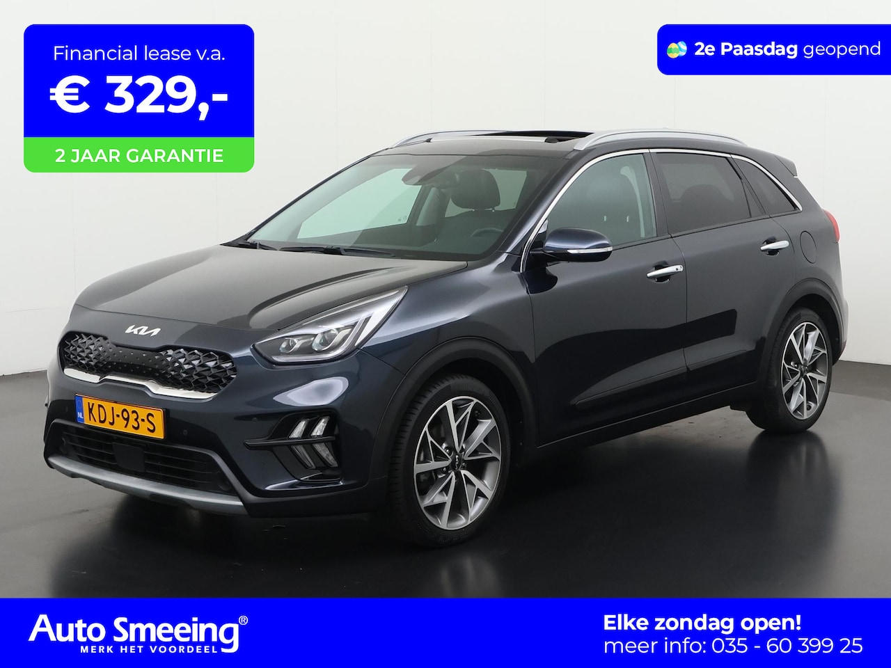 Kia Niro - 1.6 GDi Hybrid ExecutiveLine | Schuifdak | Leder | Zondag Open! - AutoWereld.nl
