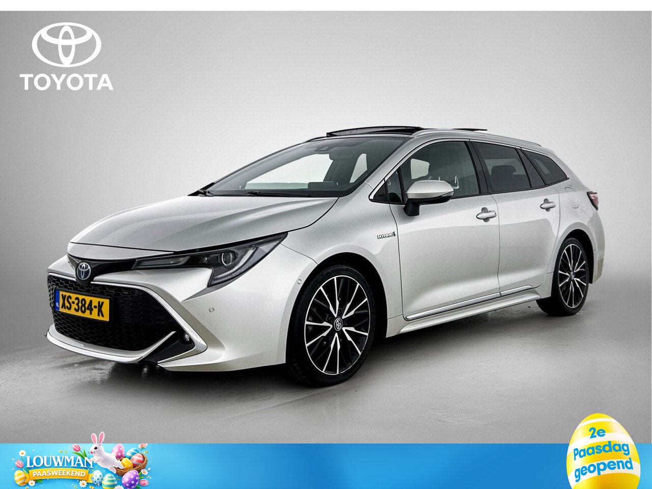 Toyota Corolla Touring Sports - 2.0 Hybrid Premium | Panoramadak | Leder | - AutoWereld.nl