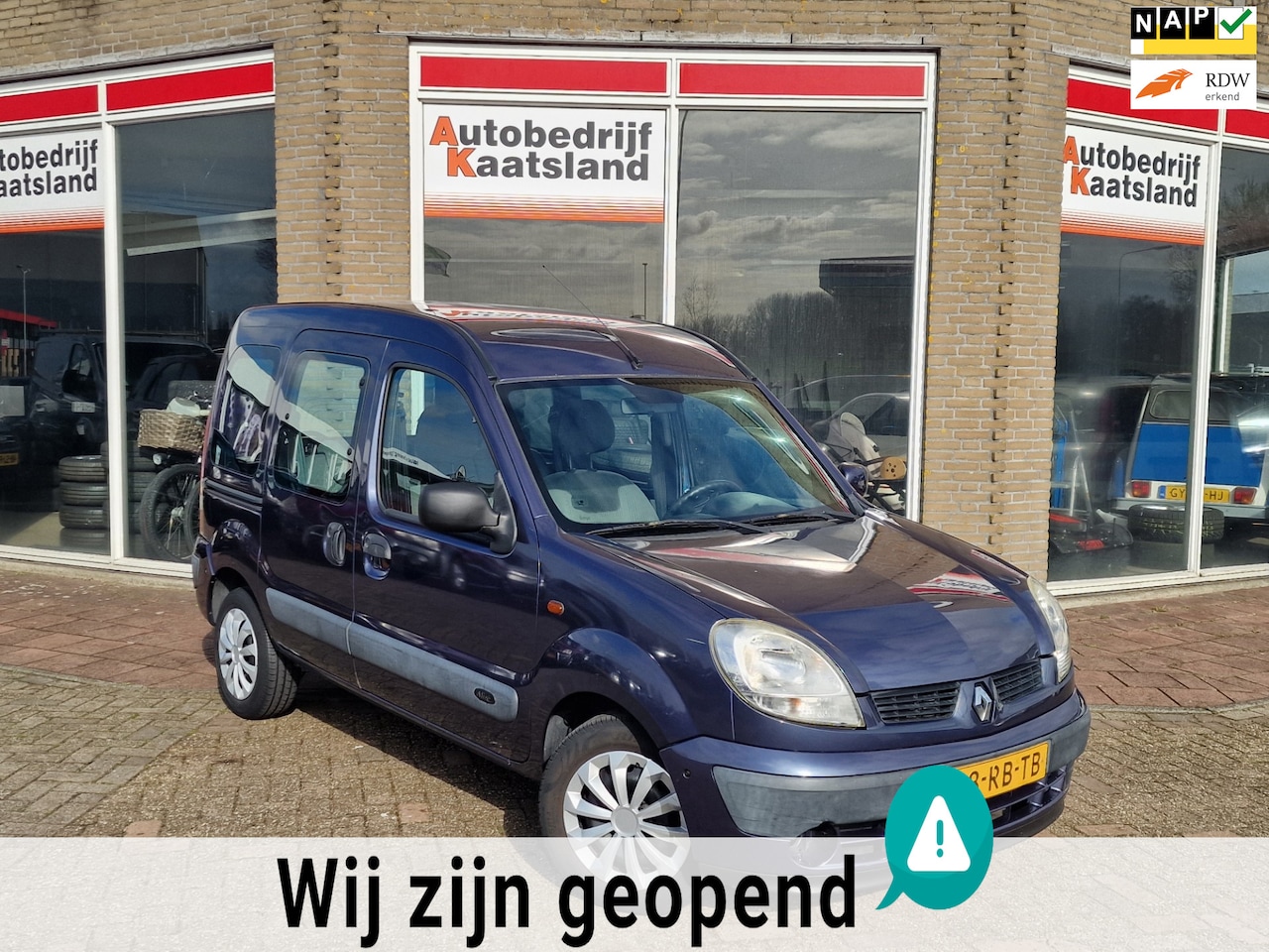 Renault Kangoo - 1.6-16V Privilège - Airco - 2x Schuifdeur - - AutoWereld.nl