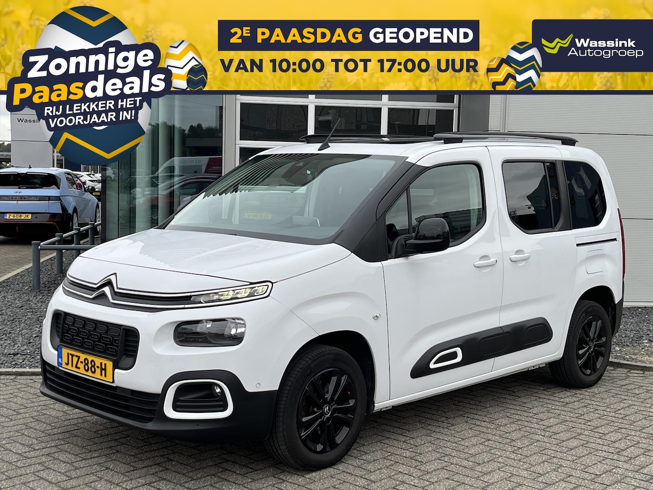 Citroën Berlingo - 1.2 PureTech 130pk Automaat Shine | LENTEDEALS |panorama dak|Apple carplay|Achteruitkijk c - AutoWereld.nl
