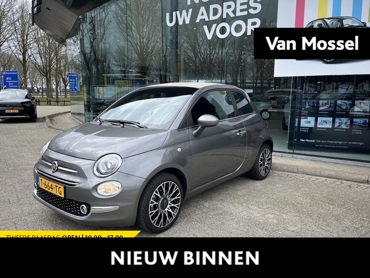 Fiat 500 C - 1.0 Hybrid Dolcevita | Parkeersensoren | Navigatie | Carplay | Climate control | - AutoWereld.nl