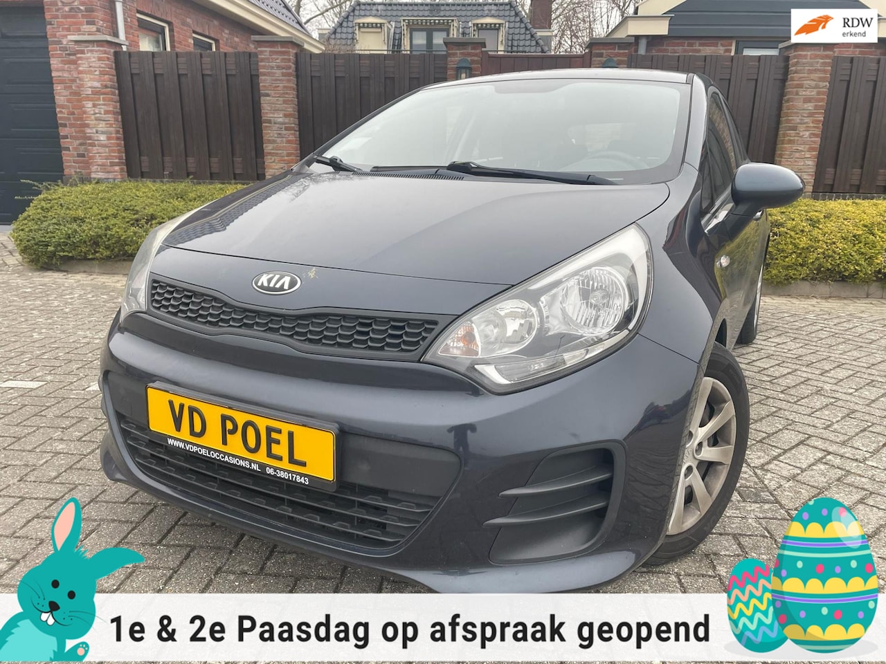 Kia Rio - 1.2 CVVT DynamicLine NAVI AIRCO CAMERA BLUETOOTH NAP - AutoWereld.nl