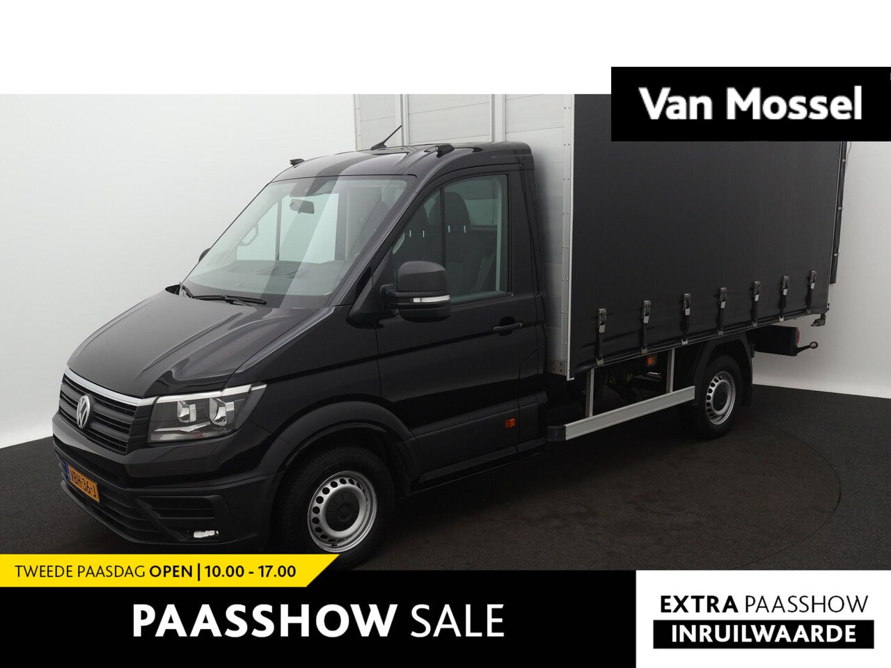 Volkswagen Crafter - 2.0 TDI L3 Comfortline 177 PK Volkswagen Crafter 35 2.0 TDI 177pk L3 | HUIF | Open laadbak - AutoWereld.nl