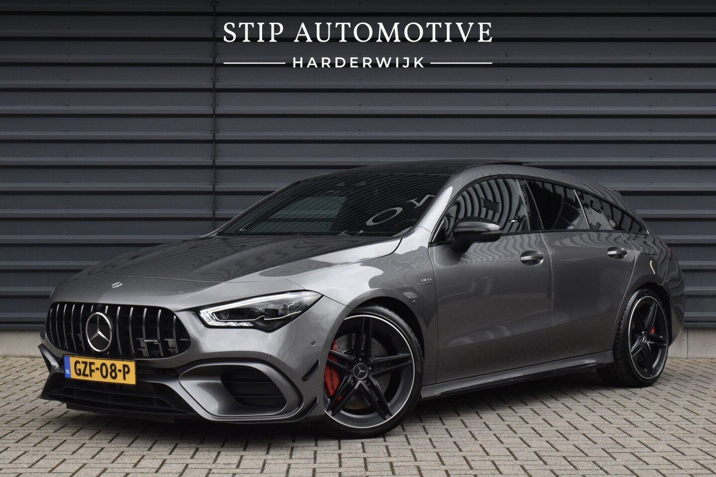 Mercedes-Benz CLA-klasse Shooting Brake - AMG 45 S 4MATIC+ 421pk Shooting Brake | Pano | ACC | Burmester | 360 Camera | Multibeam LE - AutoWereld.nl