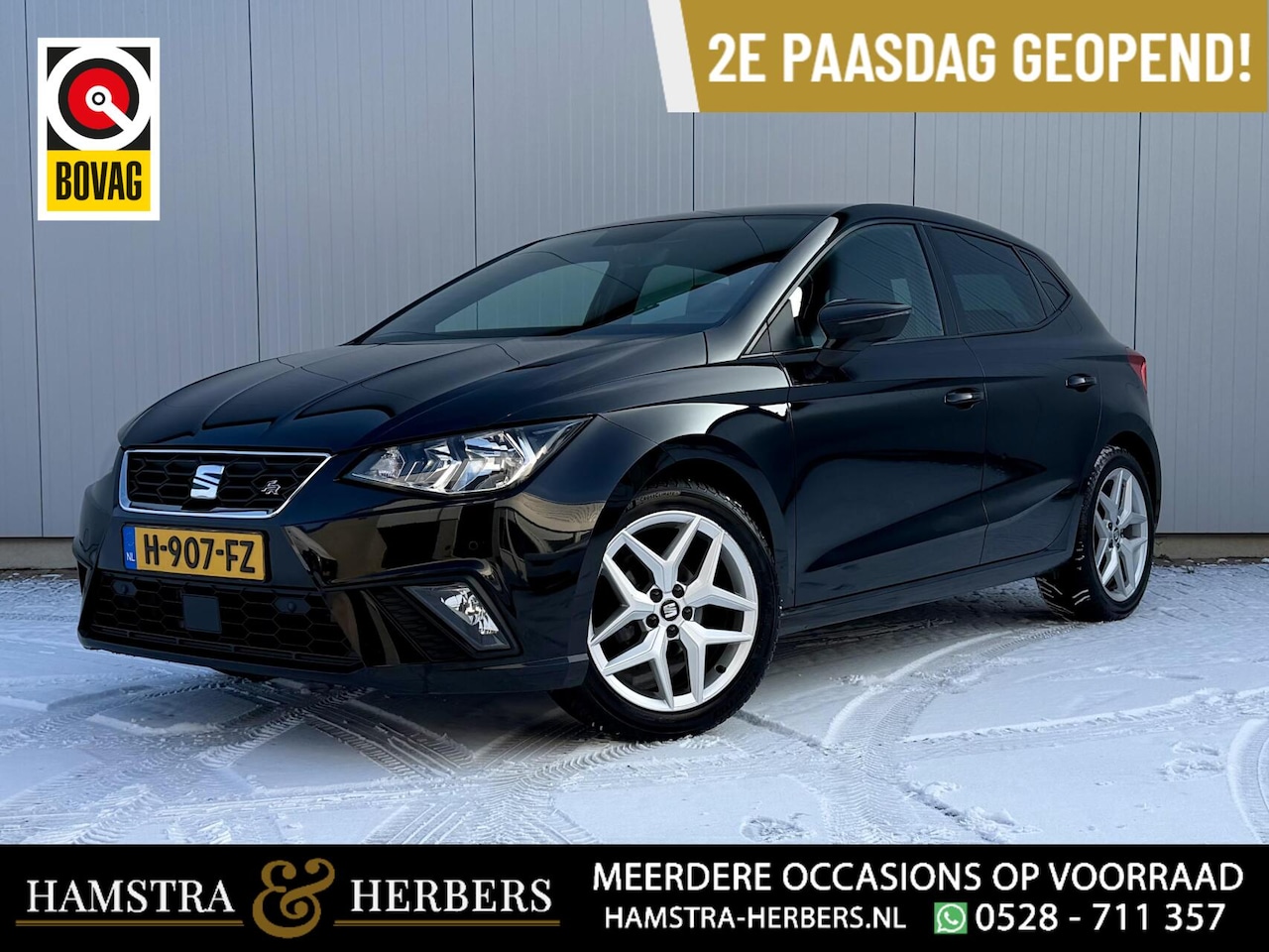 SEAT Ibiza - 1.0 TSI FR zwart - AutoWereld.nl