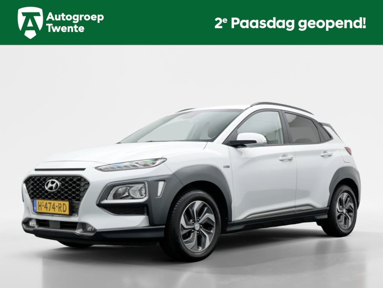 Hyundai Kona - 1.6 GDI HEV Fashion | Navigatie | Vierseizoenenbanden - AutoWereld.nl