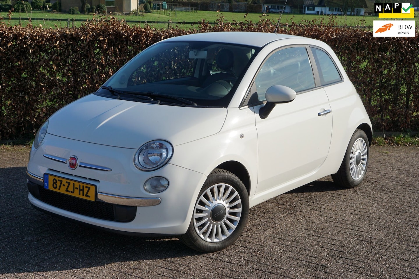 Fiat 500 - 1.2 Pop|Airco|Nwe koppeling|Groot onderhoud a €2700 - AutoWereld.nl