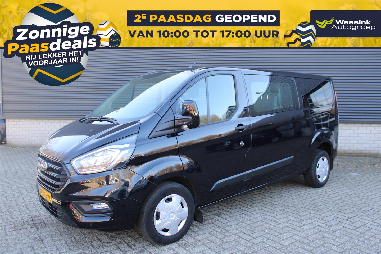 Ford Transit Custom - Dubbel Cabine Trend 2.0 TDCi 130PK 320 L2H1 Automaat I 6-Zitplaatsen I Navigatie I Cruise - AutoWereld.nl