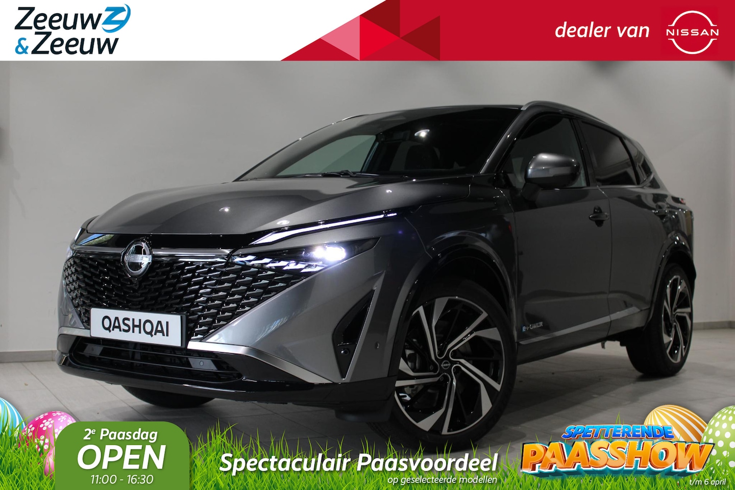 Nissan Qashqai - 1.5 e-Power Tekna Plus DE VERNIEUWDE E-POWER | €3500,- KORTING | UIT VOORRAAD LEVERBAAR | - AutoWereld.nl
