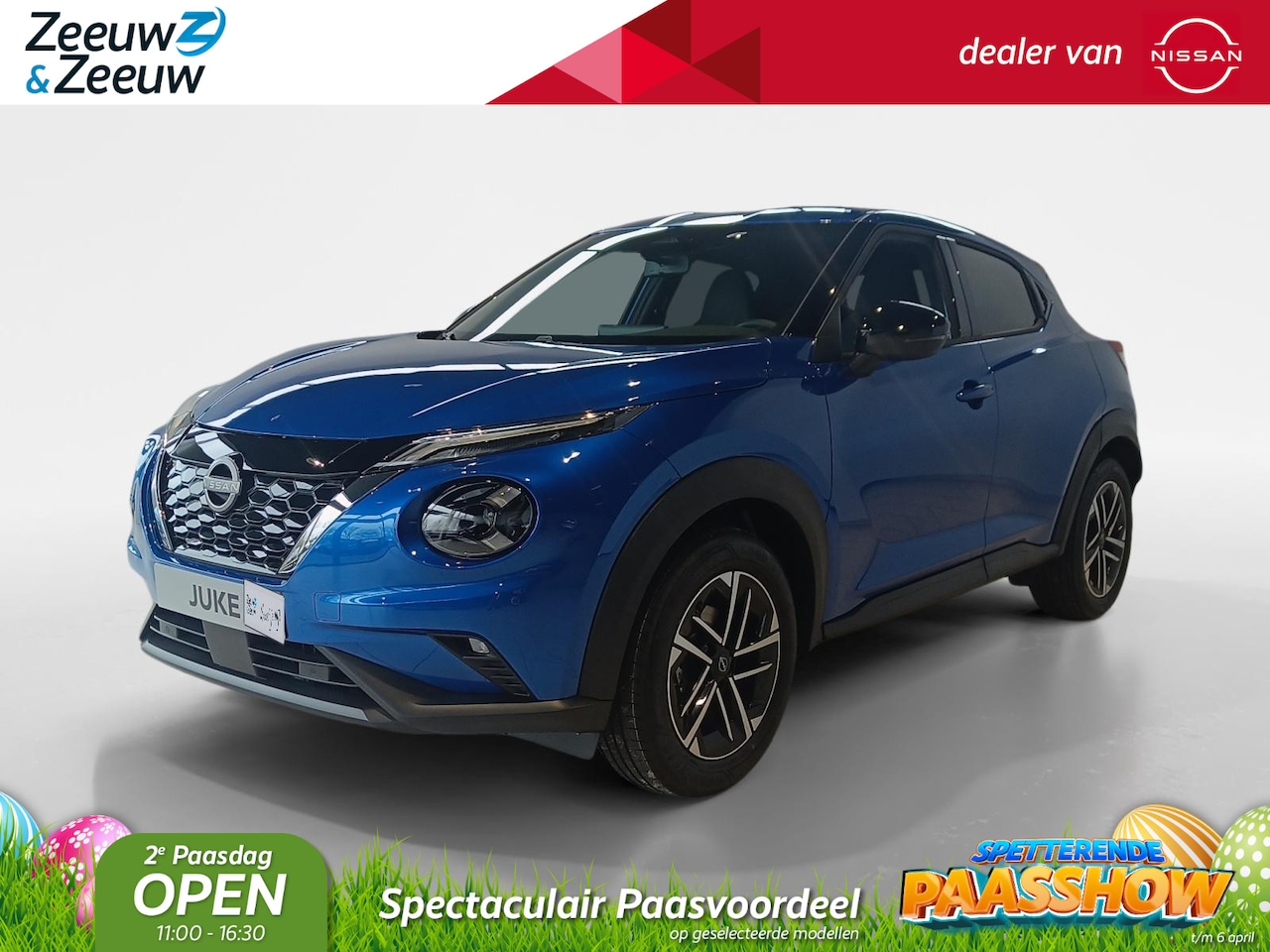 Nissan Juke - 1.6 Hybrid N-Connecta *€4250,- actie*Cold pack*Navigatie*Achteruitrij camera*parkeersensor - AutoWereld.nl
