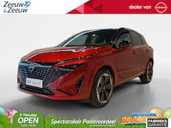 Nissan Qashqai - 1.3 MHEV Xtronic N-Design *1800kg trekgewicht*Cold pack*360grd camera*parkeersensoren voor