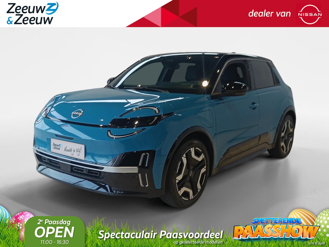 Nissan Micra - 52 kWh EVOLVE A/T *Google assist*Parkeersensoren voor en achter*Climate regeling*stoel en - AutoWereld.nl