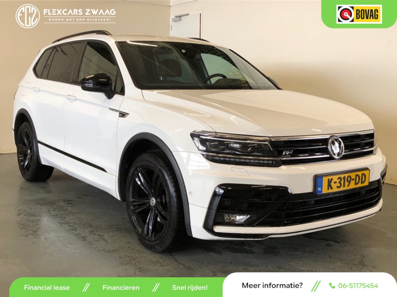 Volkswagen Tiguan Allspace - 1.5 TSI Highline Business R 7p.- Automaat - Leder - Navi - Org.NL - AutoWereld.nl