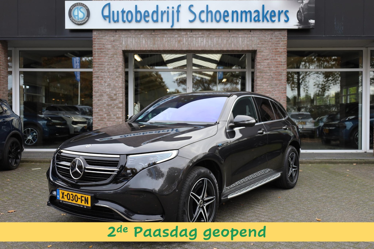 Mercedes-Benz EQC - 400 4MATIC Business Solution AMG 80 kWh TREKHAAK-INKL. 360-CAMERA PANO SFEERVERL. WIDESCRE - AutoWereld.nl