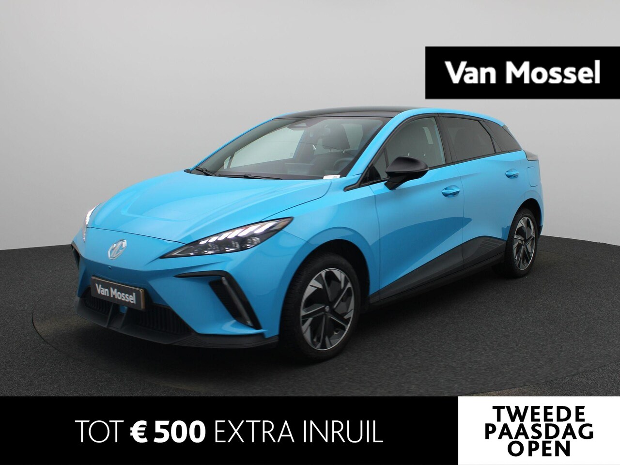 MG MG4 - 64 kWh 204Pk Luxury | Navigatie | Apple & Android Carplay | 360 Camera | Parkeersensoren V - AutoWereld.nl