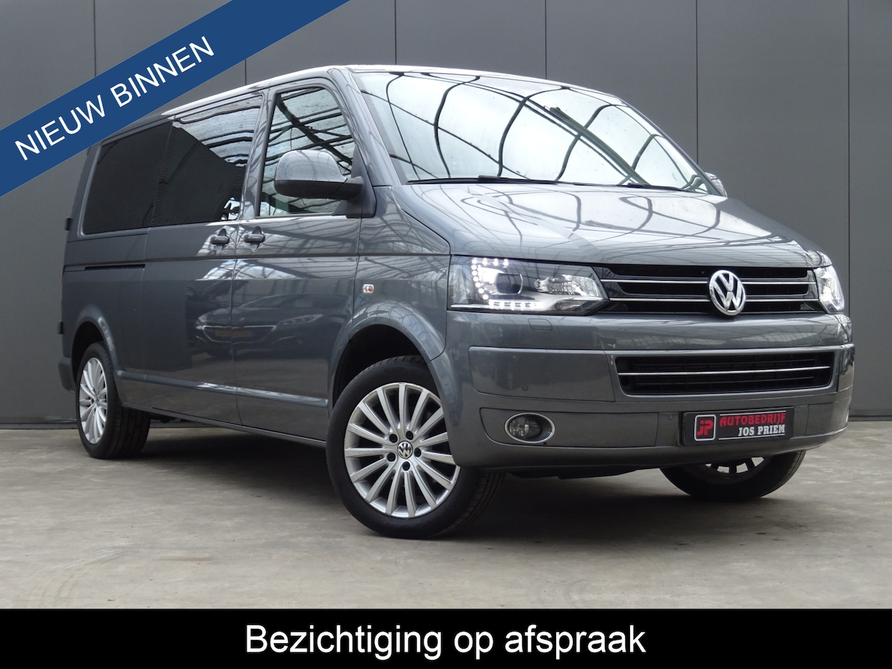 Volkswagen Transporter - 2.0 TDI L2H1 DC T-EDITION * 2x SCHUIFDEUR * 5 PERS * OPEN DAK !! - AutoWereld.nl