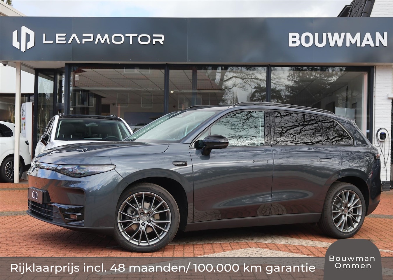 Leapmotor C10 - EV ProMax 81,9 kWh 300PK Design, Rijklaarprijs, NIEUW, Rijklaarprijs | Panoramadak | Camer - AutoWereld.nl