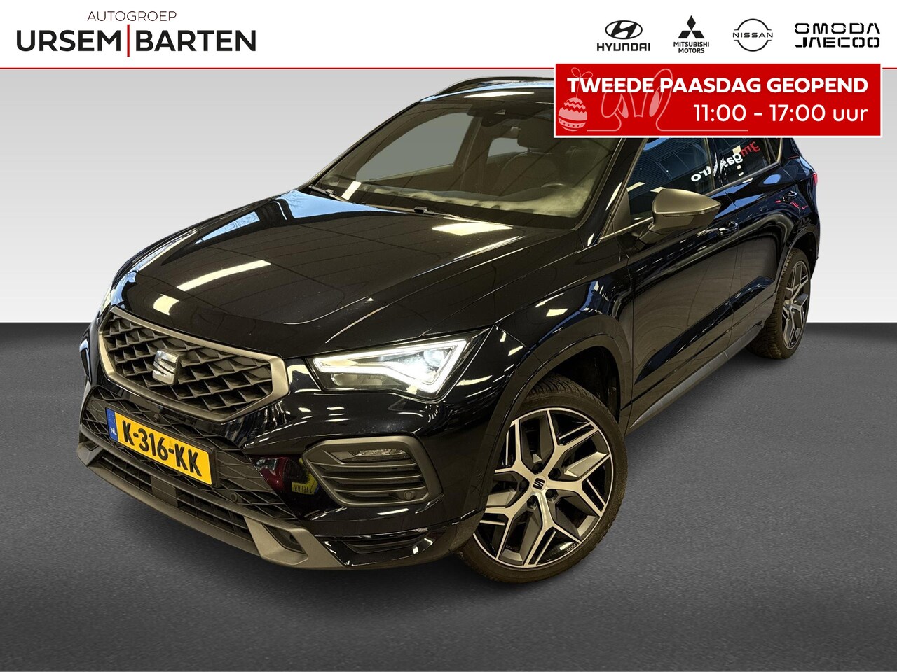 SEAT Ateca - 1.5 TSI FR Business Intense Standkachel / elektrische trekhaak / navigatie - AutoWereld.nl