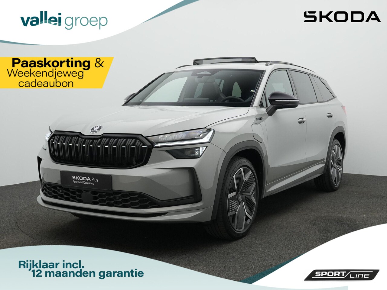 Skoda Kodiaq - 1.5 TSI 150 pk DSG Sportline Business | Panoramadak | Trekhaak | Geheugenstoelen | Matrix - AutoWereld.nl