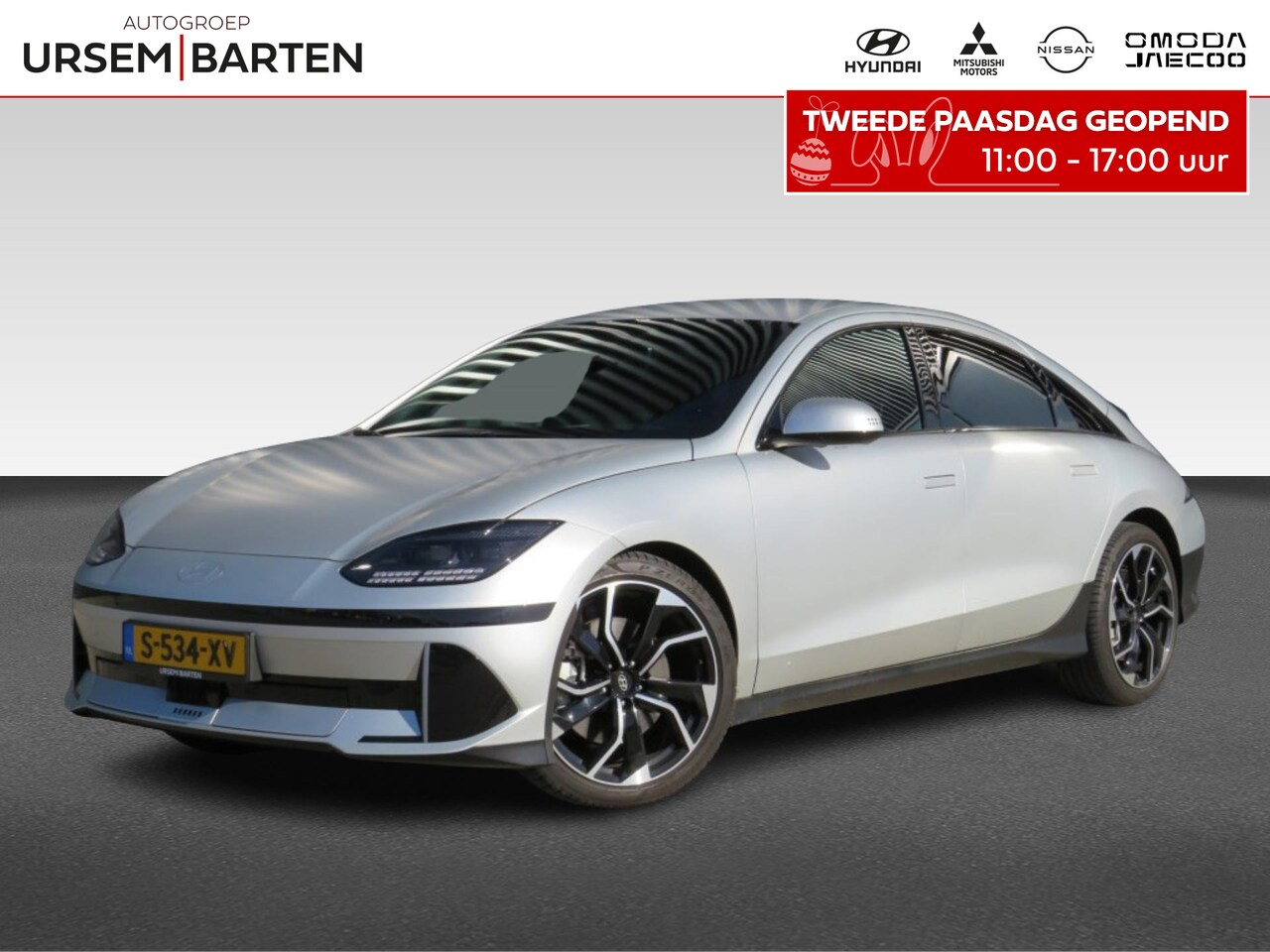 Hyundai IONIQ 6 - Connect 77 kWh | Elektrische verstelbare stoelen | Navigatie | V2L | Carplay - AutoWereld.nl