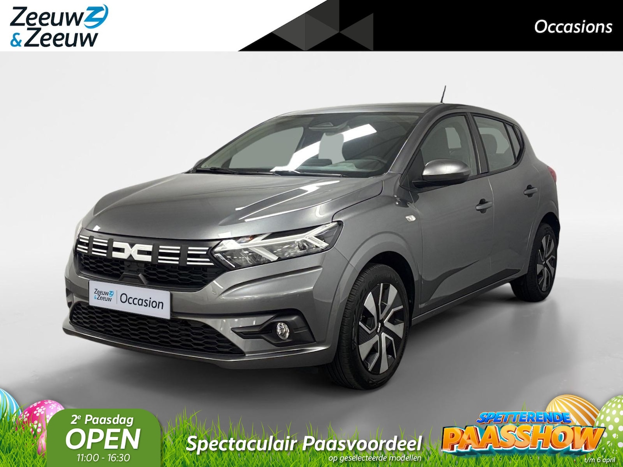 Dacia Sandero - 1.0 TCe 90 Expression NAVI AIRCO PARKEERSENSOREN CRUISE CONTROLE APPLE CARPLAY ANDROID AUT - AutoWereld.nl