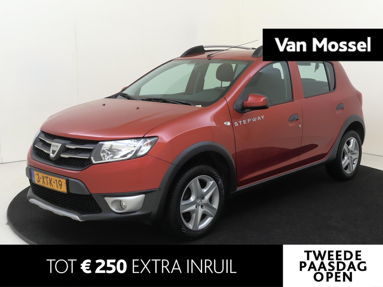 Dacia Sandero Stepway - 0.9 TCe 90 PK Lauréate Airco | Navigatie | Bluetooth | Trekhaak | Parkeersensoren Achter - AutoWereld.nl