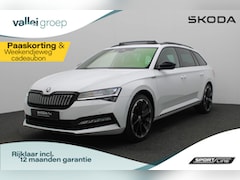 Skoda Superb Combi - 1.4 TSI 218 pk DSG iV Sportline Business | Panoramadak | Trekhaak | Canton sound | 360 cam