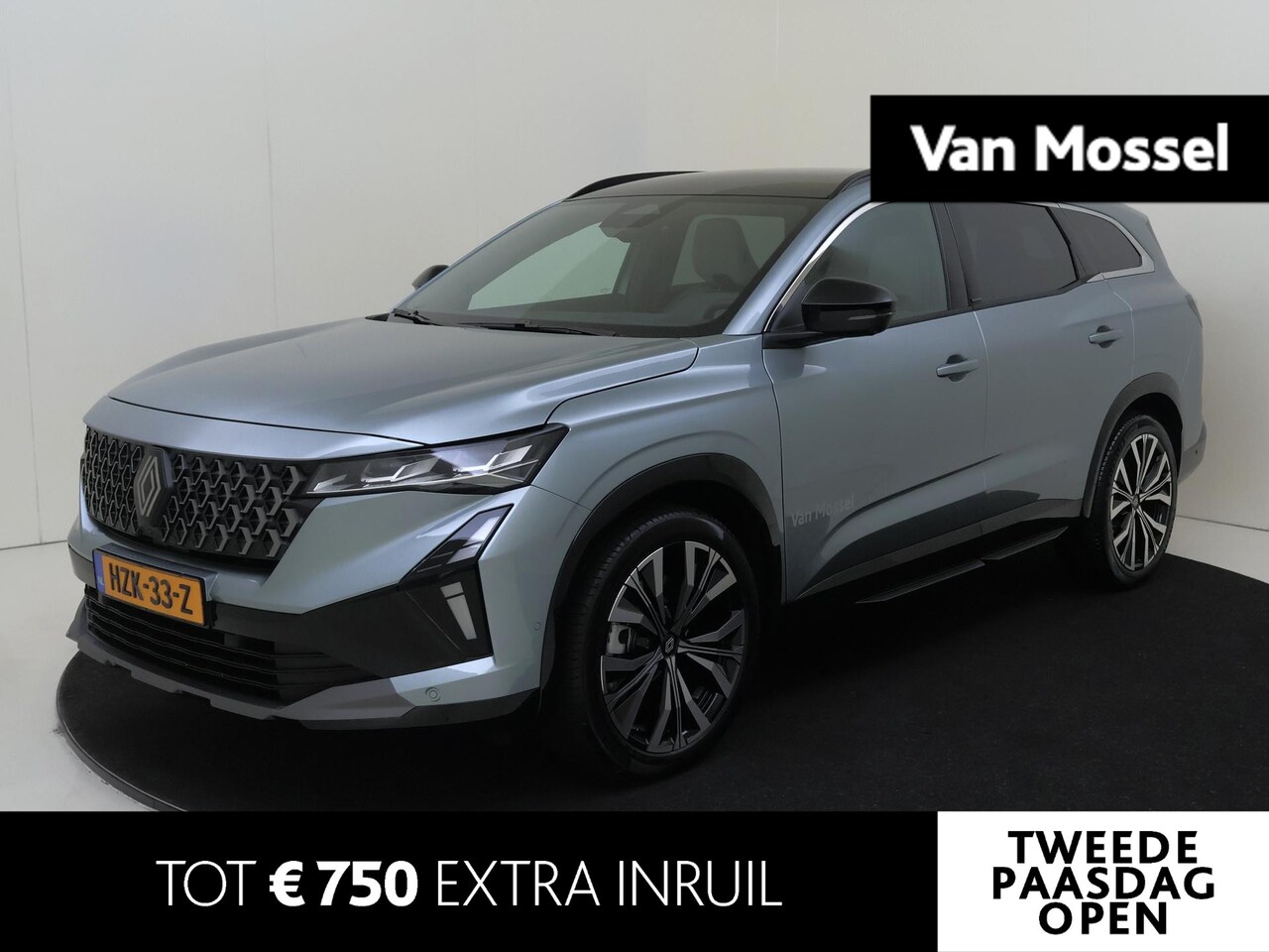 Renault Espace - E-Tech Full Hybrid Iconic 5p. 200PK | Head-Up Display | Solarbay Panoramadak | Harman Kard - AutoWereld.nl