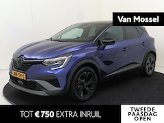 Renault Captur - 1.6 E-Tech Hybrid 145 e-tech engineered Panoramadak | LM velgen | Half leder | parkeersens