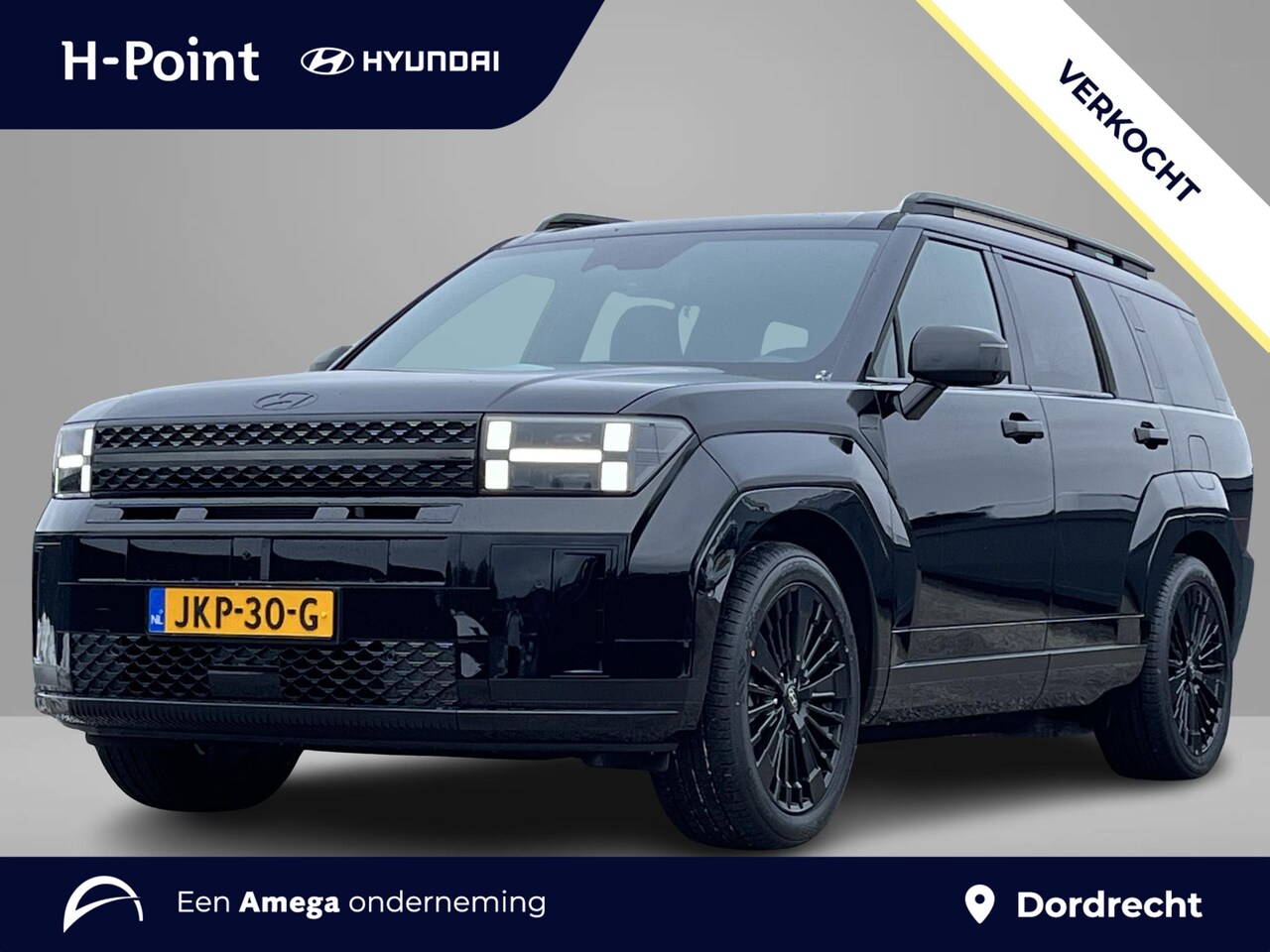 Hyundai Santa Fe - Black Line 1.6 T-GDI PHEV 252pk 4WD | 7-PERSOONS | LEDEREN BEKLEDING INCL MEMORY | BLACK P - AutoWereld.nl