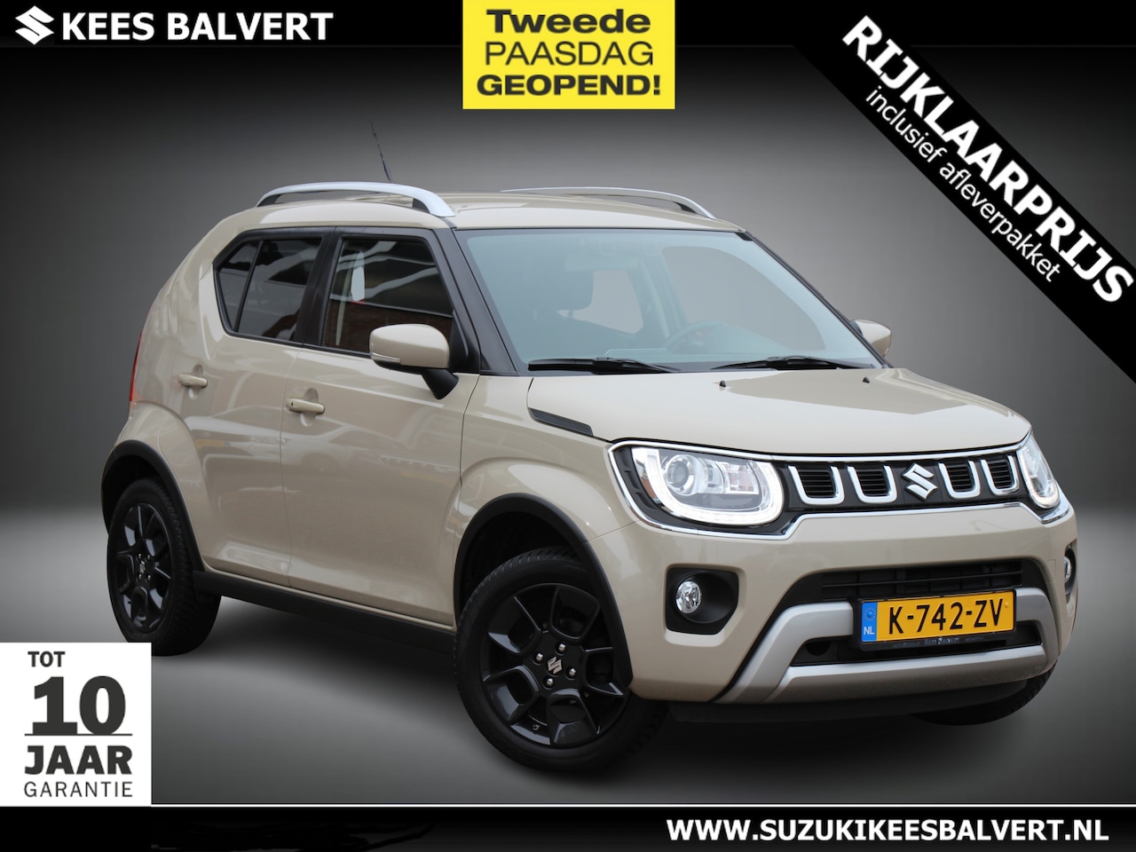 Suzuki Ignis - 1.2 Style Hybrid | 10 jaar garantie | Clima | Cruise | Navi | Keyless | - AutoWereld.nl