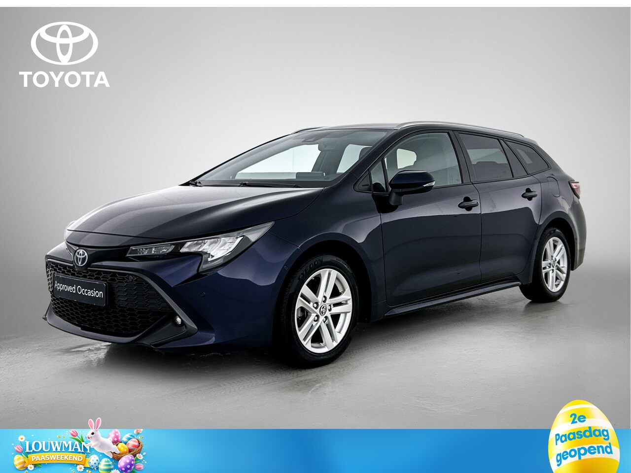 Toyota Corolla Touring Sports - 1.8 Hybrid Active Plus Dodehoek | Parkeersensoren | HUD | Stoelverwarming - AutoWereld.nl