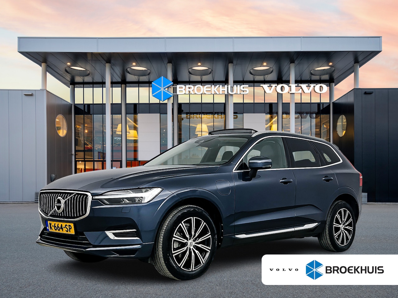 Volvo XC60 - T8 Recharge Inscription | 19" | Harman Kardon | Elektr. verst. Stoelen | Trekhaak | Panora - AutoWereld.nl