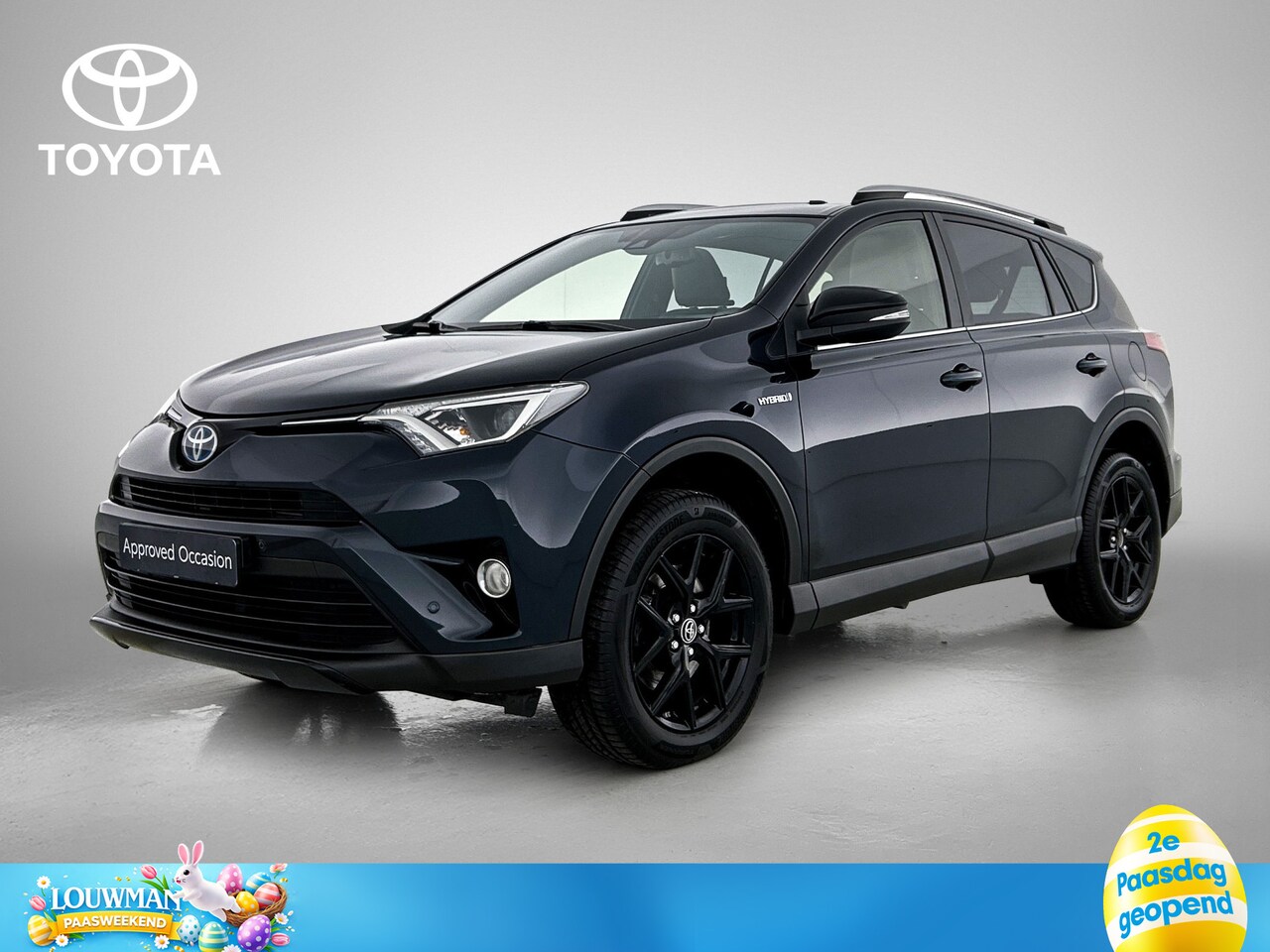 Toyota RAV4 - 2.5 Hybrid Black Edition | Schuif kantel dak | Lederen bekleding | - AutoWereld.nl
