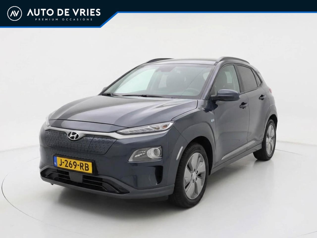 Hyundai Kona Electric - EV Fashion 64 kWh 3-Fase | SOH 100% | Carplay | Camera | Adaptive cruise - AutoWereld.nl