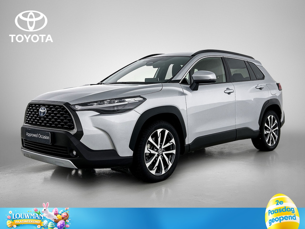 Toyota Corolla Cross - Hybrid 200 Dynamic Limited | Elektrische achterklep | Draadloos Opladen Telefoon | - AutoWereld.nl