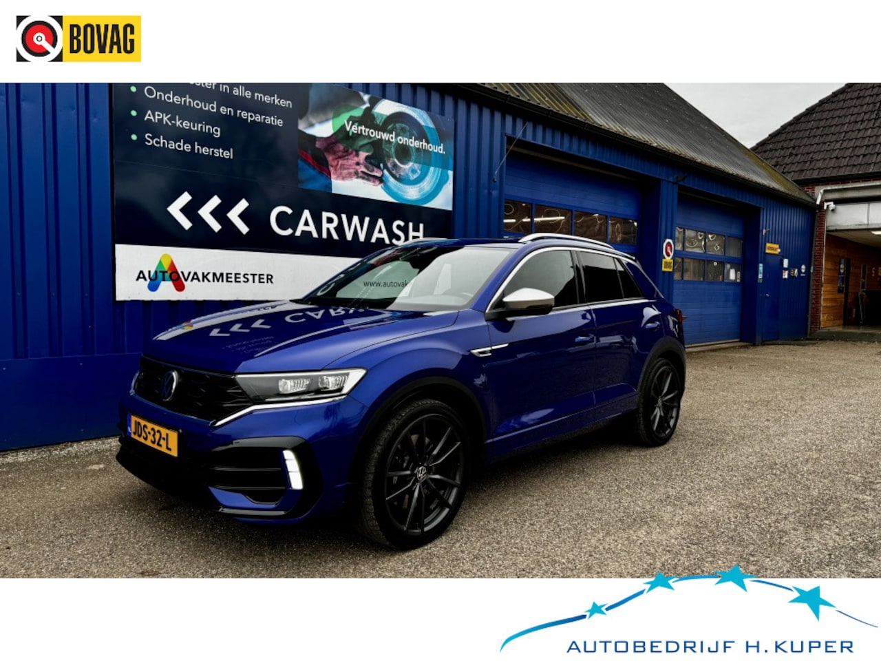 Volkswagen T-Roc - 2.0 TSI 4Motion R | Elektr. Pano dak | Adapt. Cruise | Camera - AutoWereld.nl