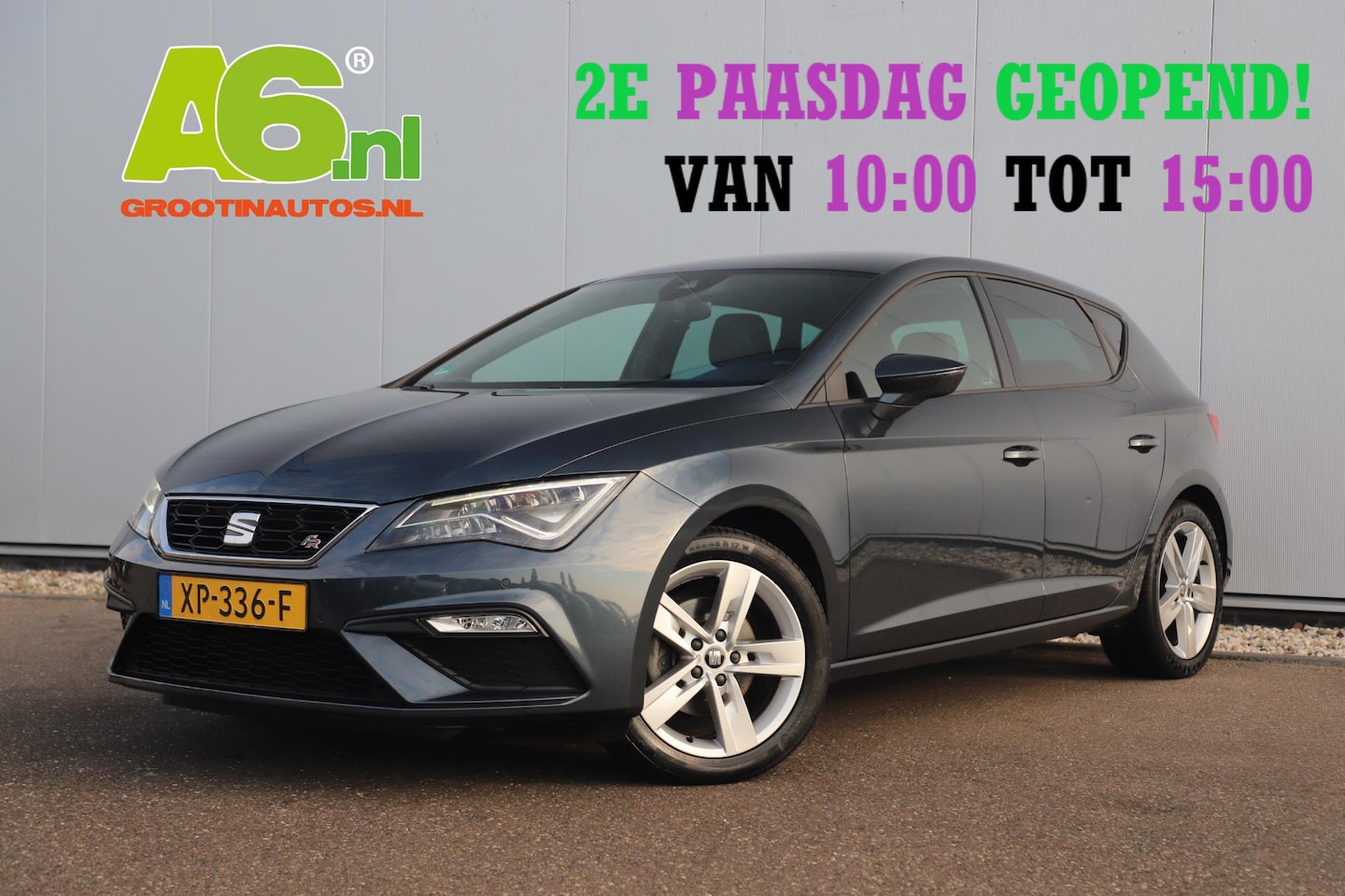 SEAT Leon - 1.5 TSI FR Business Intense 131PK Virtual Cockpit Full LED Keyless Navigatie Sfeerverlicht - AutoWereld.nl