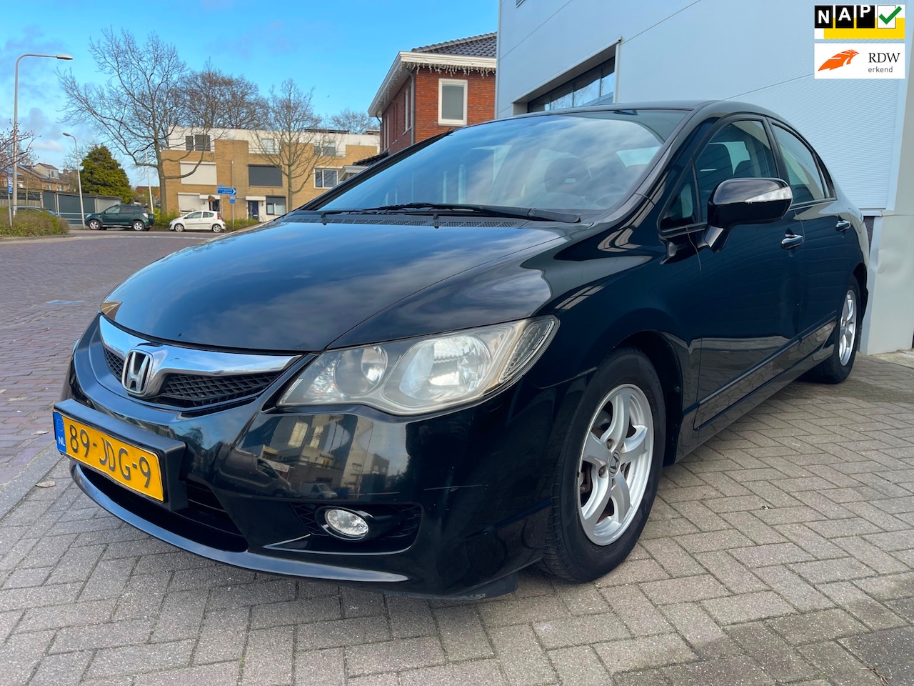 Honda Civic - 1.3 Hybrid/Cruise-c/Climate-c/Automaat/Stoel verwarming/Goed-onderhouden - AutoWereld.nl