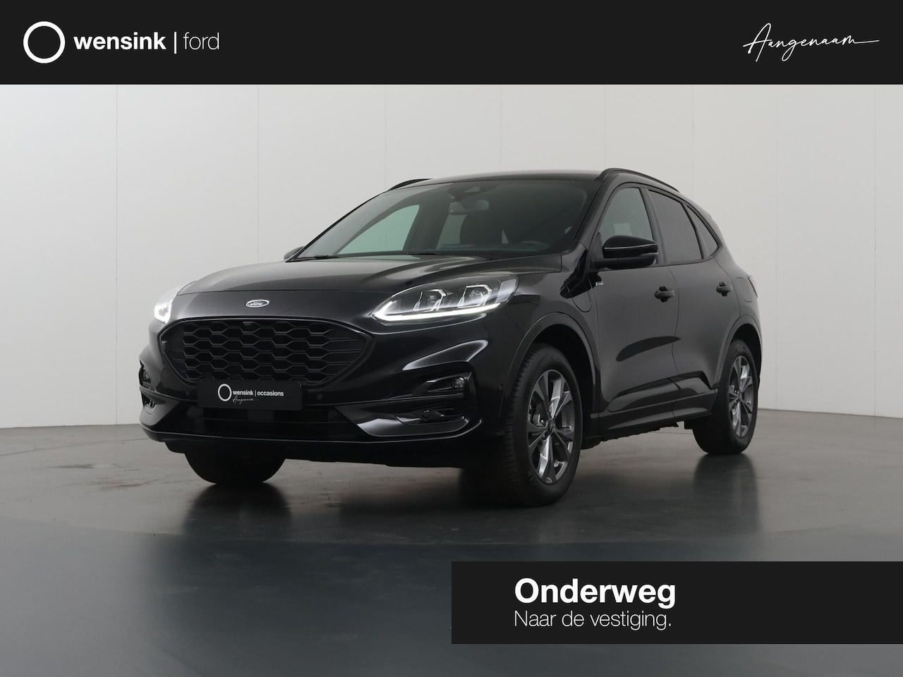 Ford Kuga - 2.5 PHEV ST-Line X | Elek. Trekhaak | Winterpakket | Cruise Control Adaptief | HUD | Parke - AutoWereld.nl