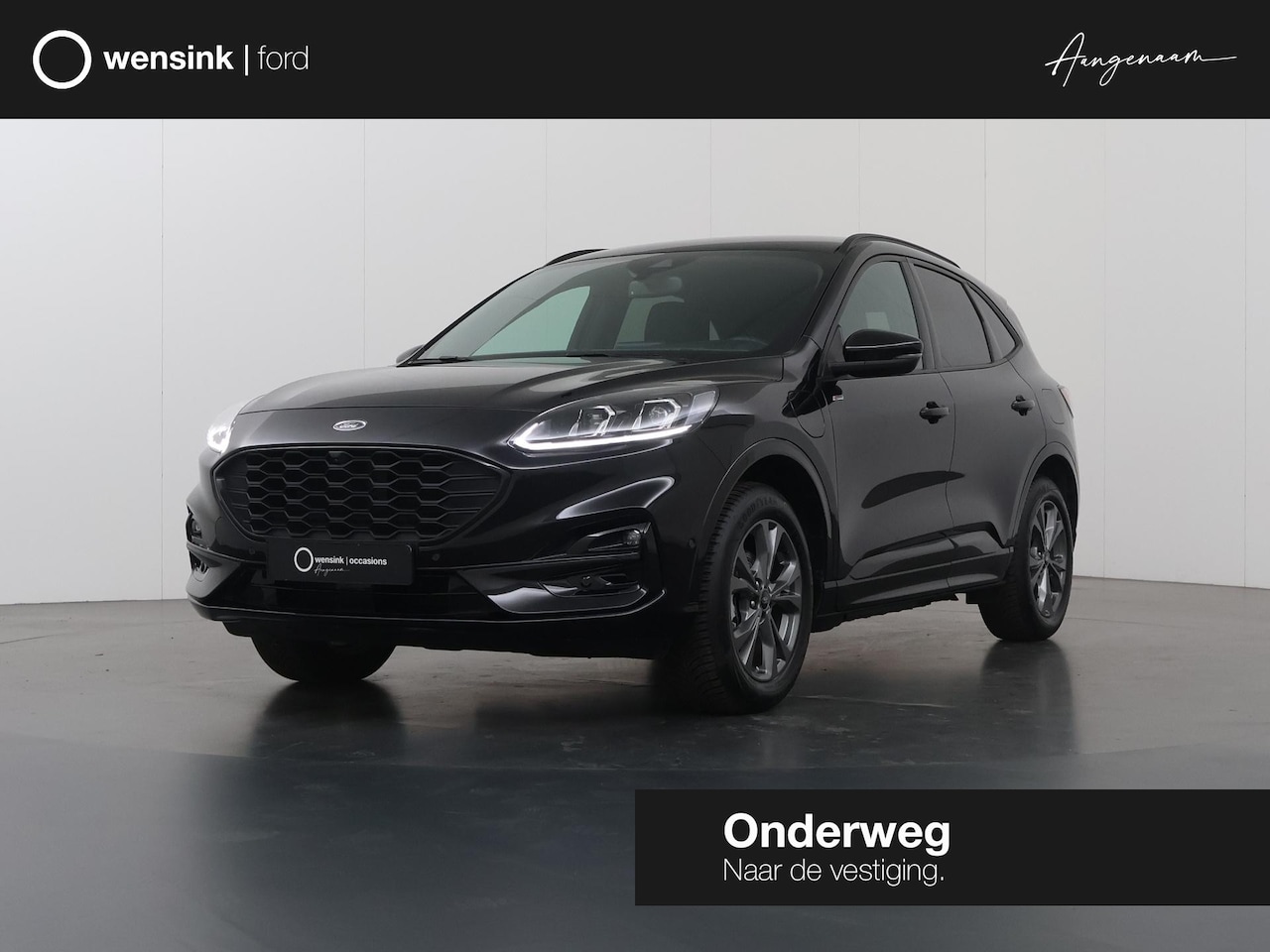 Ford Kuga - 2.5 PHEV ST-Line X | Elek. Trekhaak | Winterpakket | Cruise Control Adaptief | HUD | Parke - AutoWereld.nl