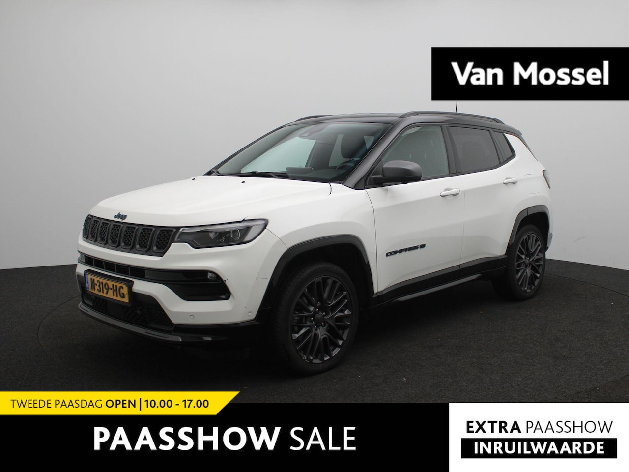 Jeep Compass - 4xe 240 Plug-in Hybrid Electric 80th Anniversary | Navigatie | Camera | Led Verlichting | - AutoWereld.nl