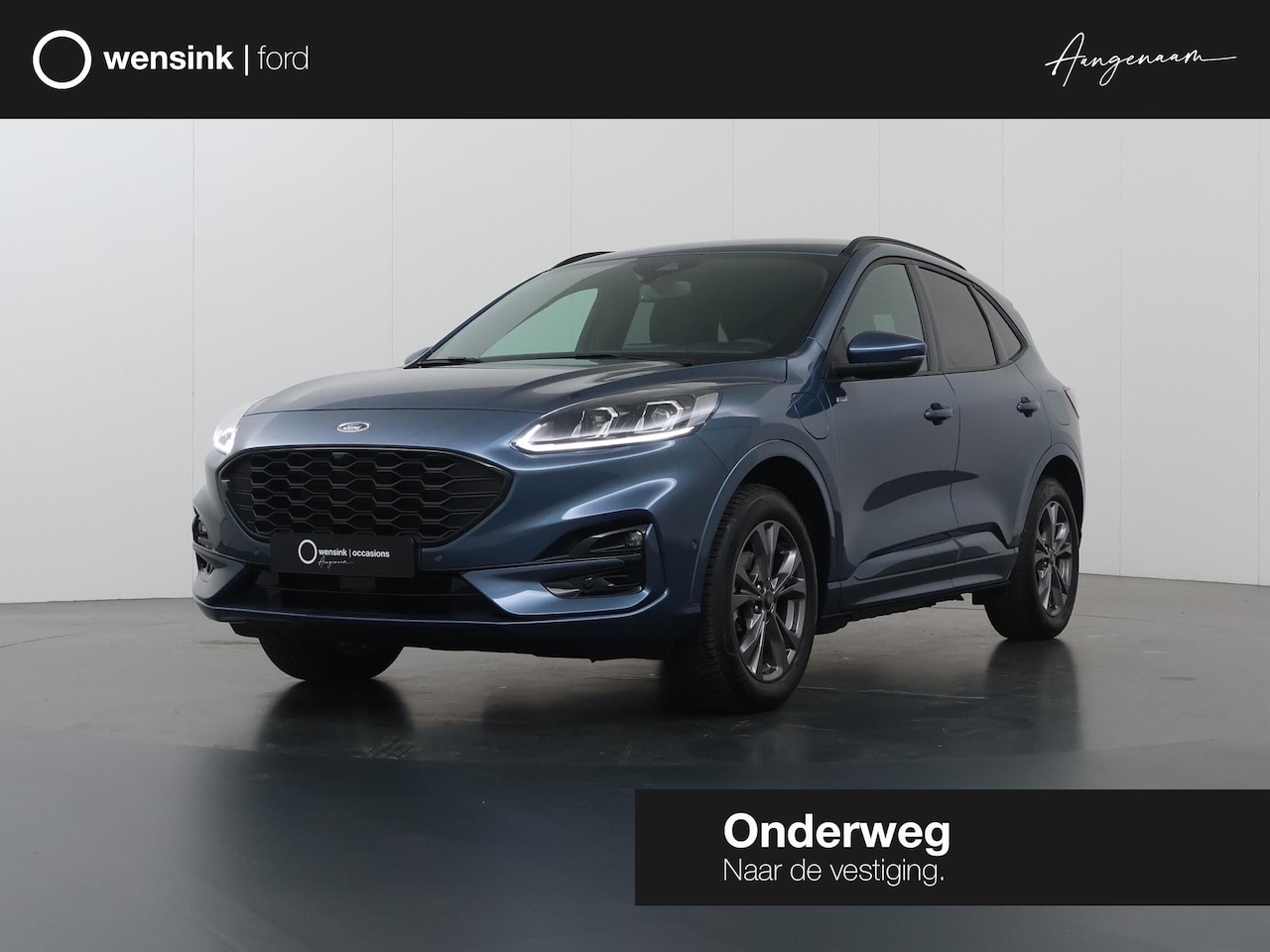Ford Kuga - 2.5 PHEV ST-Line X | Elek. Trekhaak | Winterpakket | Cruise Control Adaptief | HUD | Parke - AutoWereld.nl